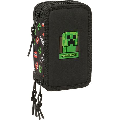 Plumier Minecraft triple 37pzs