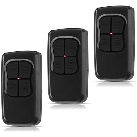 Télécommande pour ouvre-porte de garage 40,685 MHz - Pour Normstahl T40, T40-1, T40-2, T40-4M, compatible avec Perfect S, Perfect SE, 900, 1200 FM - Émetteur manuel FM (2) (1/5)