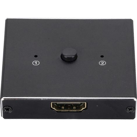 Répartiteur/commutateur bidirectionnel 8K à double port, compatible avec les téléviseurs HD et les projecteurs, 8K à 60 Hz/4K à 120 Hz/1080p à 240 Hz. (1/5)