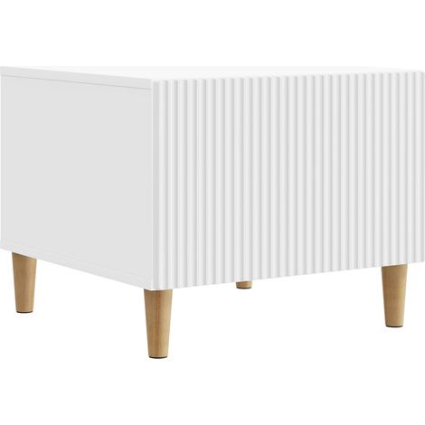 Couchtisch mit Schubladen Weiß 49 x 50 x 40 cm Holzwerkstoff vidaXL