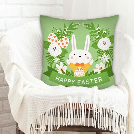 Housse de coussin décorative salon déhoussable pour anniversaire, la Saint-Valentin, Noël (1/5)