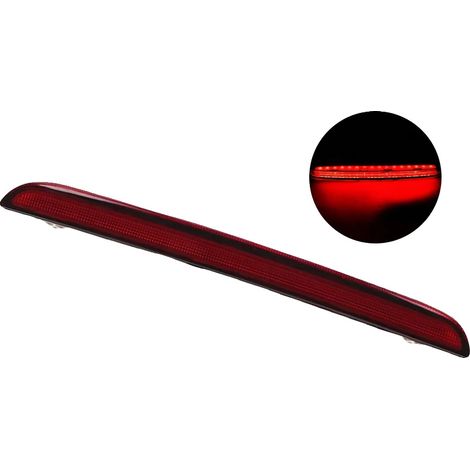Luz de freno superior de montaje alto, policarbonato resistente a los arañazos, compatibilidad con equipo original 8P4945097A, bajo consumo de energía, diseño impermeable, visibilidad mejorada. (1/5)
