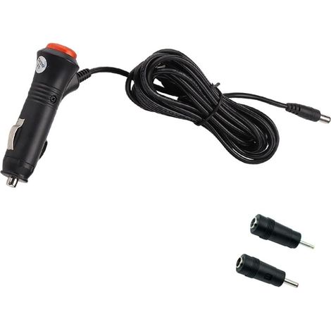 Allume-Cigare Adaptateur Alimentation Câble DC5.5x2.1mm Jack Plug pour Moniteur Voiture Caméras de recul CCTV Caméra LED Lumières (1/5)