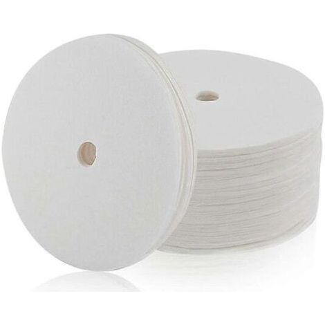 400 filtres à café pour cafetière à percolation, non traités, filtres à café jetables en papier de 9,5 cm (3,75 pouces), pour cafetière de comptoir(O) (1/5)