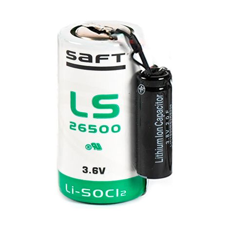 Saft - Pile lithium LSP26500-20F C 3.6V 7.7Ah