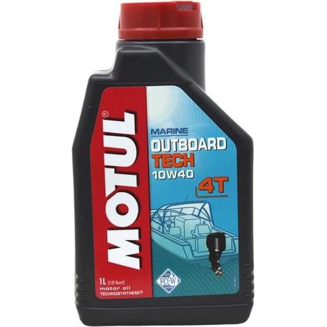 MOTUL ACEITE NAUTICO 4T OUTBOARD TECH 10W40 (BOTELLA 1KG.