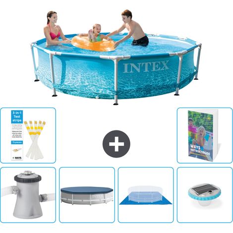 Frame Pool Rund - 305x76 cm - 7-teilig S248