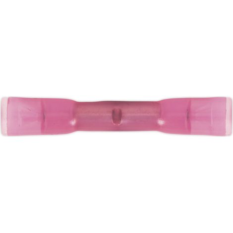 Sealey Cold Seal Butt Connector Red �4.3mm Pack of 10 RTCS10 (1/2)