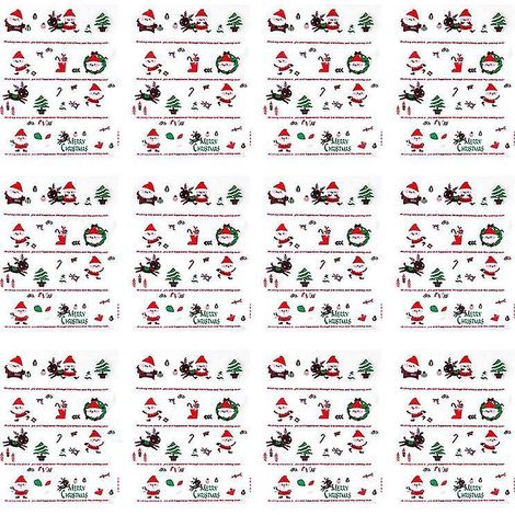 50 Stück Weihnachtsgeschenktüten
