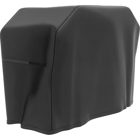 Housse de protection pour barbecue résistante aux intempéries. Elle protège efficacement le gril contre poussière, humidité et conditions extérieures pour prolonger sa durée d’utilisation. (1/5)