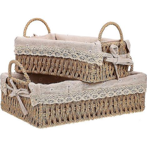 panier de rangement tissé (1/3)