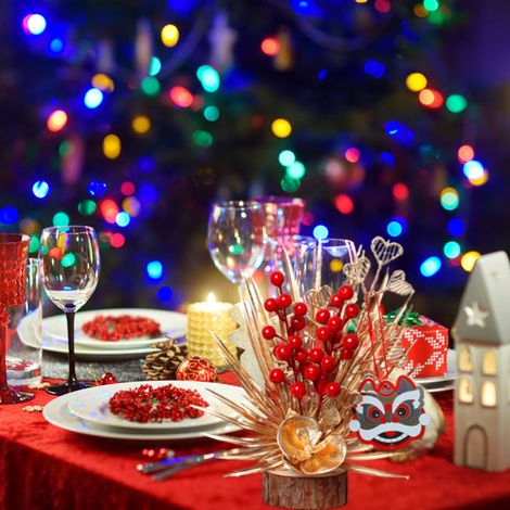 Décoration maison Nouvel An 2022 Tigre, ornement arbre porte-bonheur, cadeau emménagement, lot de 1 pièce en sachet (1/5)