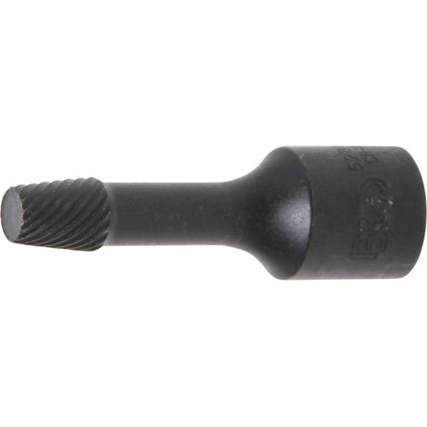 Bussola esagonale / cacciavite con profilo elicoidale 10 mm (3/8") 8 mm (1/4)
