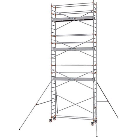 Echafaudage roulant - Hauteur de travail maximale 7.90m - 613916