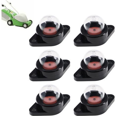6 pièces Ampoule de pompe d'amorce de carburateur, pour Walbro 188-513 188-513-1 188-518 188-518-1 WT-119-1,Accessoires de Tondeuse à Gazon pour Tronçonneuse (1/5)