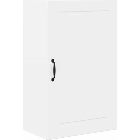 Meuble mural de cuisine，Armoire de cuisine Blanc brillant 50 x 31 x 80 cm CFW91405 (1/5)
