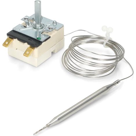 TERMOSTATO FRIGGITRICE  60°-190°C EGO 55.13039.250   2 CONTATTI   Sonda: Ø6mm