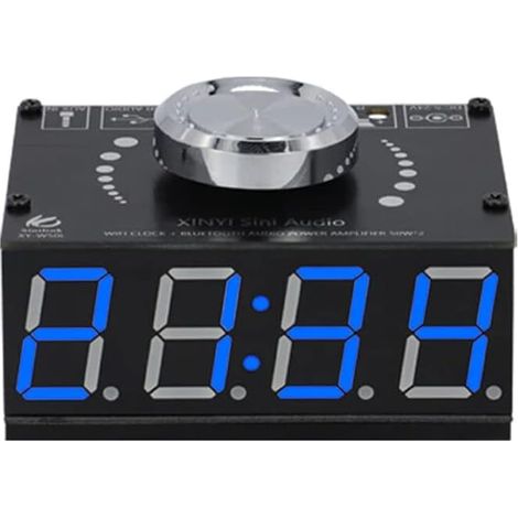 50 W x 2 module amplificateur de puissance numérique Bluetooth stéréo avec horloge WiFi (1/5)