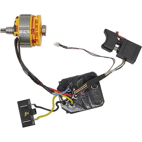 Para 2106/161/169 Llave eléctrica sin escobillas, conjunto sin sensor, amoladora angular, accesorios, placa de control del motor, interruptor, edición 0617