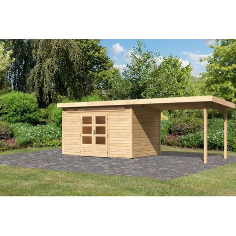 SH Kandern 7 natur 364x244x230 im Set mit AD 3,2 m Breite