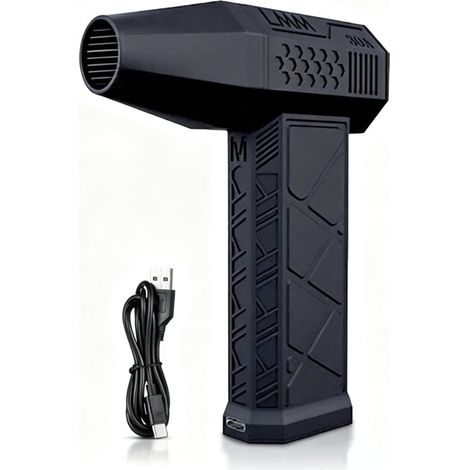 Soplador De Aire - Motor Sin Escobillas 130000 Rpm - Batería Recargable 3000 Mah - Uso En Taller Y Electrónica - 1 Unidad (1/5)