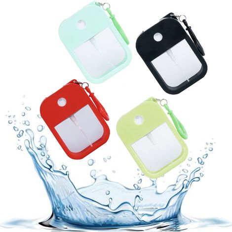 Flacon Vaporisateur - 38 ml - Rechargeable - Portable - Pour Parfum Alcoolisé - Lot de 4 (1/5)