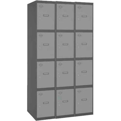 Taquilla 1800x900x500 SIMONLOCKER PROFESIONAL 4 PUERTA 3/12 300 (900)AN/GR marca SIMONRACK