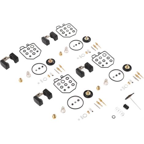 Kit réparation carburateur moto avec pointeau flotteur pour GL1100 1980-1983, pièces de rechange, kit complet remplacement (1/5)
