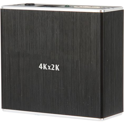 Extracteur audio avec sortie optique DTS 4K, sortie SPDIF, sortie RCA et sortie HDMI compatibles. Répartiteur audio. (1/5)