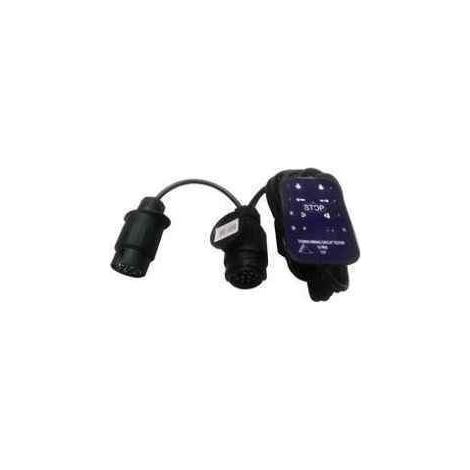 Testeur d'attelage 13 broches DIN 011446 pour remorque
