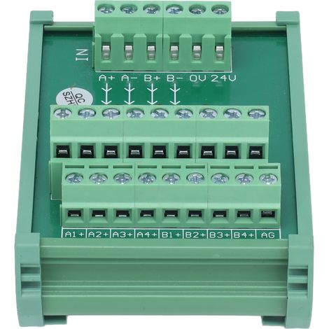 Distributeur d'impulsions synchrones pour moteur : 1 groupe d'entrées de signaux, 4 groupes de sorties différentielles (1/5)
