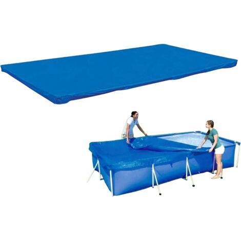 Schützende Poolabdeckung, UV-beständig, gegen Schmutz und Staub, PE-Material, für den Außenbereich, Garten, Hof, 400 x 210 cm - (1/5)