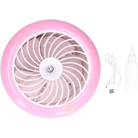 Ventilateur brumisateur USB pliable avec humidificateur d'air, rechargeable pour bureau et maison, brumisateur électrique portable (1/5)