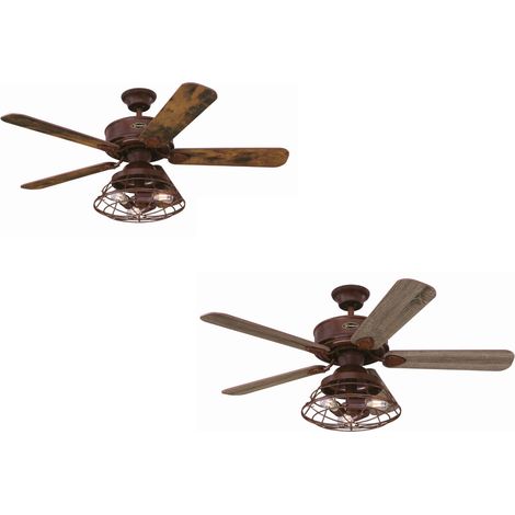 Ceiling Fan Barnett Barnwood 122cm / 48" with LED