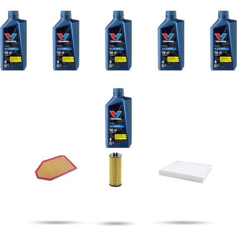 Kit tagliando 3 FILTRI e 6L OLIO compatibile con Dodge Charger 3.6 v6 218kw dal 2011 (1/5)