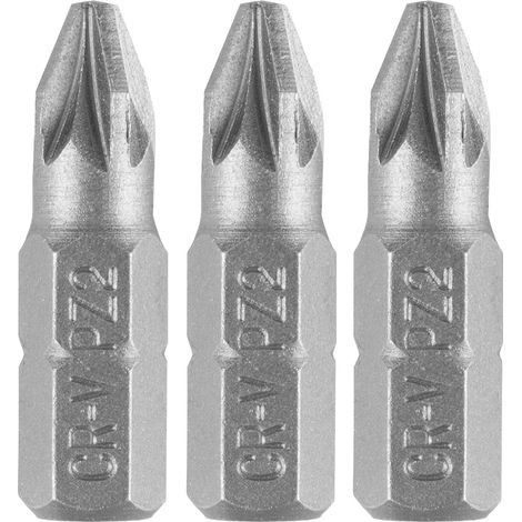 Punte PZ2 da 25 mm, 3 pezzi. (1/3)