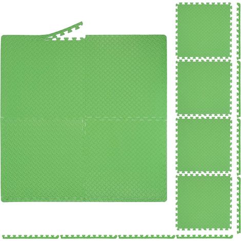 Grune bodenschutzmatte im 8er set 8841