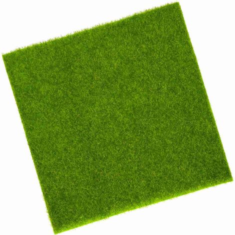 Miniatur-Gartenornament aus Kunstharz, DIY-Topf, künstliches Plastikgras (15 x 15 cm) (1/5)