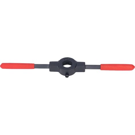 Taraud à filière ronde, alésoir, clé en acier au carbone avec vis réglables, outil de taraudage portable pour filetage M4,5 à M6 (1/5)