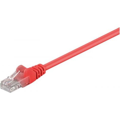 Microconnect Cat5e UTP 15m cavo di rete Rosso U/UTP [UTP] (U/UTP CAT5e 15M Red PVC - Unshielded Network Cable, - PVC, 4x2xAWG 24 CU - Warranty: 300M)