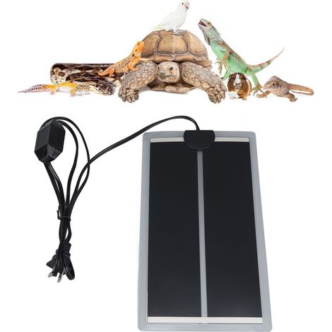 Tapis chauffant pour terrarium reptiles - Rapide 110°C waterproof température ajustable pour maison bureau salon (1/5)