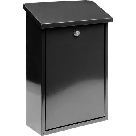 Buzón Vorel 400x250x100mm negro