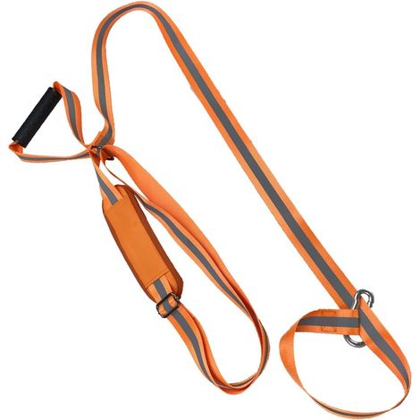 Accessoires de cerf - Cordes de remorquage pour le transport de matériel de transport - Harnais de remorquage - Accessoires de traînage - Sangle réfléchissante (1/5)