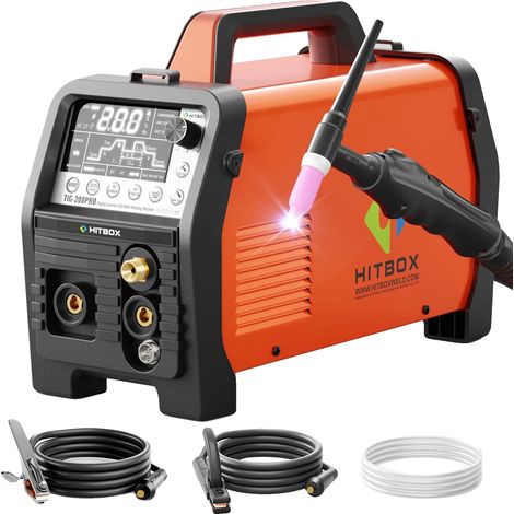 Machine à souder, capacités TIG et MMA, design compact, TIG200PRO (1/2)