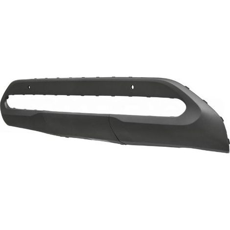 Moulure de pare-choc arrière grise argent avec trous radars Hyundai Kona phase 2 2020-2023