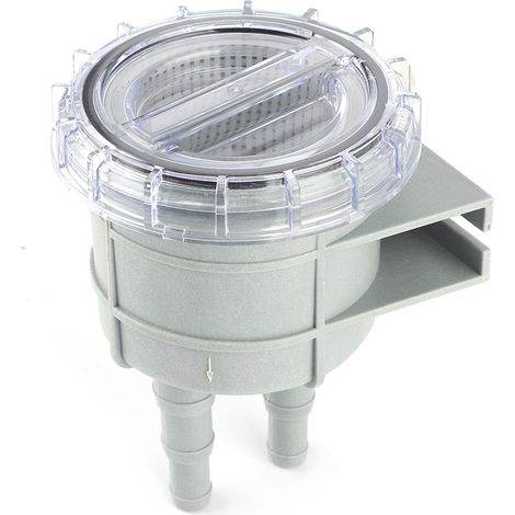 Filtre à eau de mer 4.3in, crépine d'admission protectrice pour moteur, compatible tuyaux 1/2in 5/8in 3/4in, nettoyage circuit refroidissement (1/5)