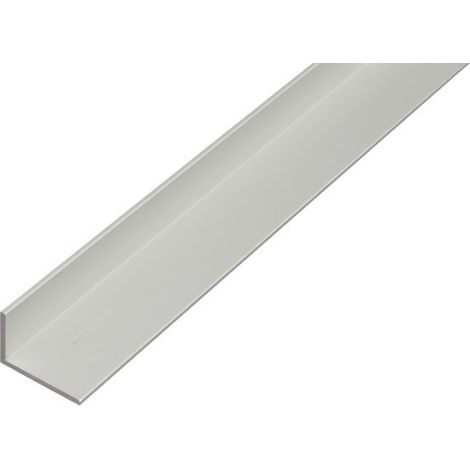 ALBERTS Winkelprofil, ungleichsch., Alu silber elox., LxBxHxS 1000 x 15 x 10 x 1,5 mm (1/3)