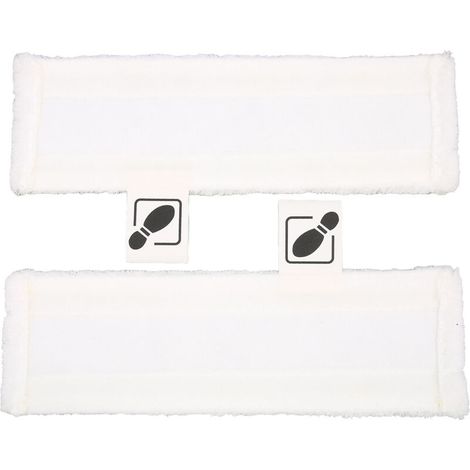 2 Pièces de Pads pour Nettoyeur Vapeur Compatibles Karcher SC1 SC2 SC3 SC4 SC5 - Accessoires de Rechange pour Nettoyeur à Vapeur Sol