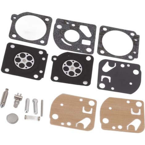 Kit de réparation de carburateur Zama RB 29 comprenant une membrane et un joint en caoutchouc fer haute fiabilité. (1/5)