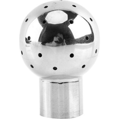 BUNTHAUS CSPARKV Boule de Pulvérisation Rotative 1 Pc, Boule de Nettoyage de Pulvérisation Fixe/rotative Sanitaire G1/2 BSP Filetage Femelle Boule de Nettoyage de Réservoir en Acier Inoxydable(Réparer (1/5)
